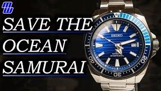 The Seiko SRPC93 Samurai "Save the Ocean" is Magnificent!