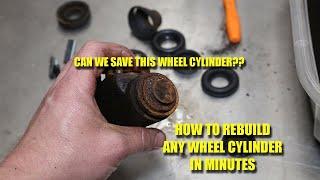 How to Rebuild a Drum Brake Wheel Cylinder