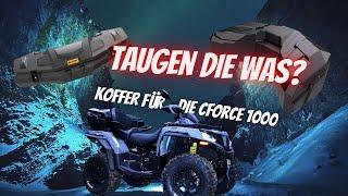 CF Moto Cforce 1000 - Koffersystem inkl. Montage ( Review 2023 ) Deutsch