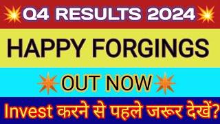 Happy Forgings Q4 Results Happy Forgings Result Happy Forgings Share Latest NewsHappy Forge Share