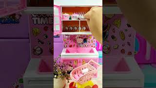 Satisfying with Unboxing & Review Hello Kitty Kitchen Set #hellokittykitchenset #hellokitty #shorts