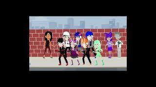 Me, Sapphire and my teammates saved @UrKPopQueen2007 and Zane from Amiira