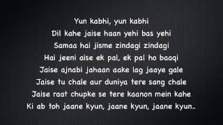 Tu Meri   Bang Bang lyrics