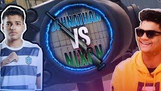 GodNixon vs EntityJONATHAN 1v1 TDM SNIPER ONLY | Pubg mobile