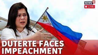 Sara Duterte Impeachment Live Updates | Philippines News Live | President Ferdinand Marcos Jr. N18G