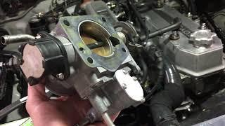 Adjusting the Toyota 22RE pickup IAC auxiliary valve for more stable idle warm up