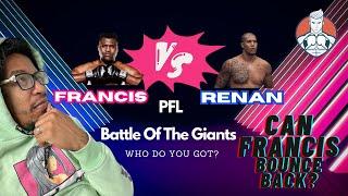 FRANCIS NGANNOU'S MMA RETURN VS RENAN FERREIRA ON OCT 19TH!  PFL #ufc #PFL #mma #combatsport