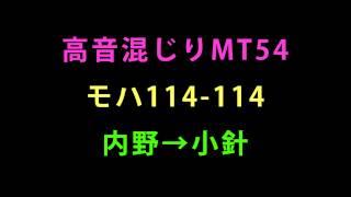 【高音混じりのMT54】115系0番台走行音 モハ114-114 越後線 内野-小針 2014.9.10