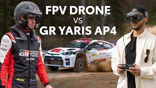 Fabreezy vs Harry Bates|Can a FPV Drone Keep Up With the GR Yaris AP4? Toyota GAZOO Racing Australia