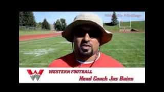 Western Football | Fall Camp Day 7 - Head Coach Jas Bains