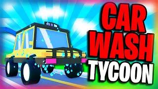 i opened a Car Wash and made $100,000... [ROBLOX]