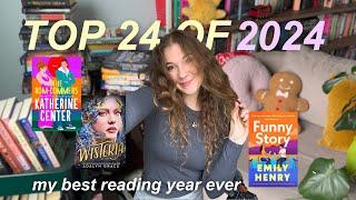 MY TOP 24 BOOKS OF 2024