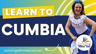 How to dance Cumbia?  Dance Tutorial for Kids - Colombia, Mi Encanto by Carlos Vives