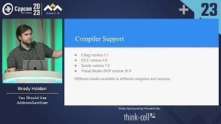 Lightning Talk: You Should Use AddressSanitizer - Brody Holden - CppCon 2023