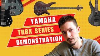 Yamaha Bass TRBX Series demonstration - TRBX 204, TRBX304, TRBX504, TRBX 505 || with Igor Odaryuk