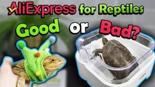 We Review Reptile Products from AliExpress!