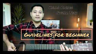 Guitar Guidelines in Bangla- Hello Partho Guitar Tech