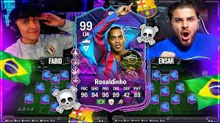 EAFC 24: OMG!  RONALDINHO SBB vs ENSAR! 