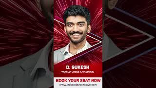 India Today Conclave 2025 | D Gukesh | March 07-08th | #indiatodayconclave
