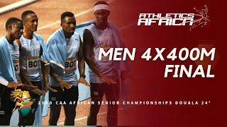 Men’s 4x400m final - 2024 African Athletics Senior Championships / Douala 24