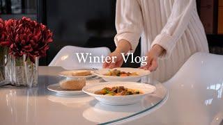 Winter  Vlog I  A Cozy Snowy Day in Finland I Slow living