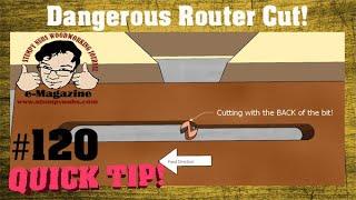 Have you tried this dangerous router table cut?