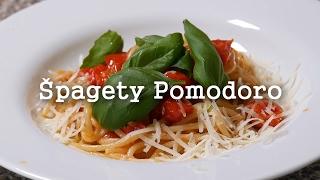 Nejlepší recept na pravé Italské špagety (POMODORO)