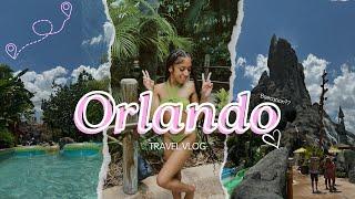 TRAVEL VLOG| Orlando Vacation Trip! (Volcano Bay, Trying new Foods, Going out + More)