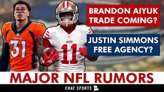 Brandon Aiyuk Trade Rumors: Steelers, Patriots Or Browns Landing 49ers’ WR? + Justin Simmons Latest