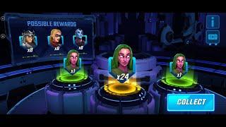 daily gameplay bionic avenger viv vision upgrade to 7 stars x23 to lvl 90 raids energy orbs msf