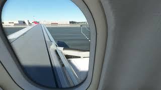 Wingview Cabin with updated MSFS Fenix A320 Take Off Rome, Italy (LIRF) 25 with New Engine Sound