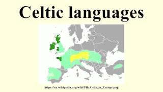 Celtic languages