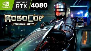 Robocop Rogue City Demo PC RTX 4080 4K Ultra Gameplay | Steam Next Fest Autumn 2023