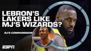 LeBron & the Lakers comparable to Michael Jordan & the Wizards?  Can LA win a title? | NBA Today