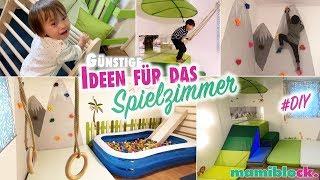 Günstige Ideen für das Spiel und Kinderzimmer  | DIY | Roomtour | mamiblock