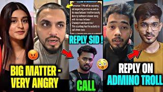 LAFDA & DHAMKI Sid ANGRY Reply Call HADES Matter Scout reply Admino Troll Jonathan, GodL, S8uL