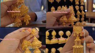 Latest Unique Gold Jhumka Designs 2023//Trending Gold Jhumka Earrings Designs