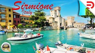 Sirmione - Italy | Eploring Sirmione by Lake Garda with Swimming Competition | 4K - [UHD]