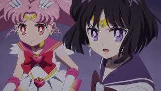 Sailor Moon Eternal 2021 - Sailor Saturn & Sailor Chibi Moon VS Amazon Quartet.