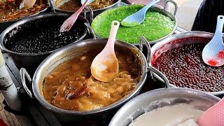 Bubur 7 Rupa - Bubur Sum Sum dan Lainnya - Indonesian Traditional Dessert - Street Food