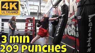 Guinness World Records Attempt: Most Full Extension Punches In Three Minutes (II) 4K Ultra HD
