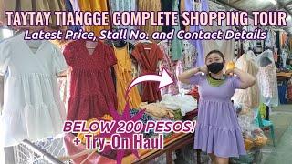 TRENDING! Taytay Tiangge Complete Tour, Price & Contact Details (Try On Haul ng Murang Damit) | 2022