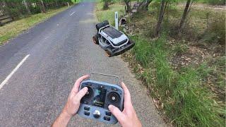 Mowrator AWD $6,000 AUD Remote Controlled Lawn Mower Torture Test