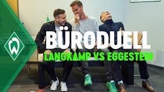 Büro Duell: Sebastian Langkamp vs. Maxi Eggestein | SV Werder Bremen