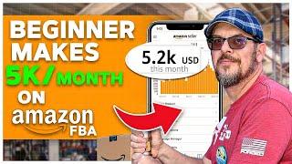 $5000 in his 3rd month selling books on Amazon FBA! | Amazon Savages Podcast #24