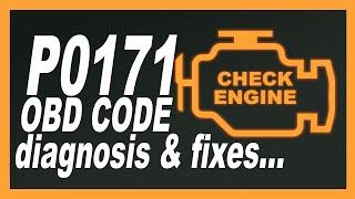 P0171 OBD-2 Code Too lean Diagnosis and Repair