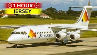 1 Hour of Plane Spotting at JERSEY (1999)