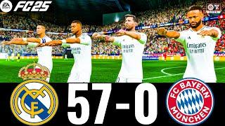 FC 25 - MESSI, RONALDO, MBAPPE, NEYMAR, ALL STARS | REAL MADRID 57-0 BAYERN | UCL FINAL 24/25