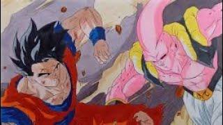 Gohan gets owned by Super Buu gotenks absorbed (DBZ)