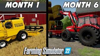 I Spent 6 Months Rebuilding My First Ravenport Farm In Farming Simulator 22